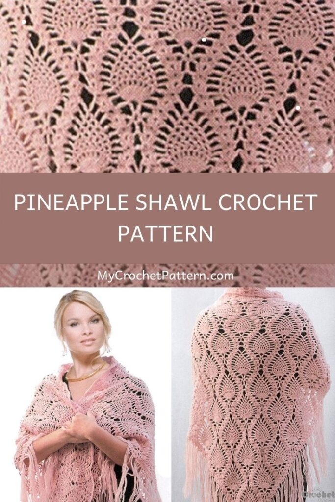 Free Peacock Shawl Crochet Pattern - MyCrochetPattern