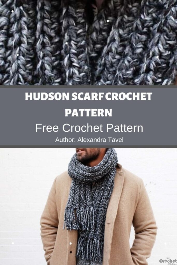 Hudson Scarf Crochet Pattern MyCrochetPattern hudson-scarf-crochet-pattern-mycrochetpattern
