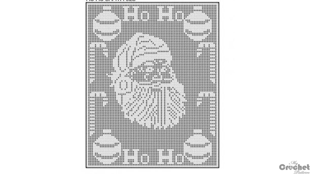 Christmas filet crochet patterns - MyCrochetPattern